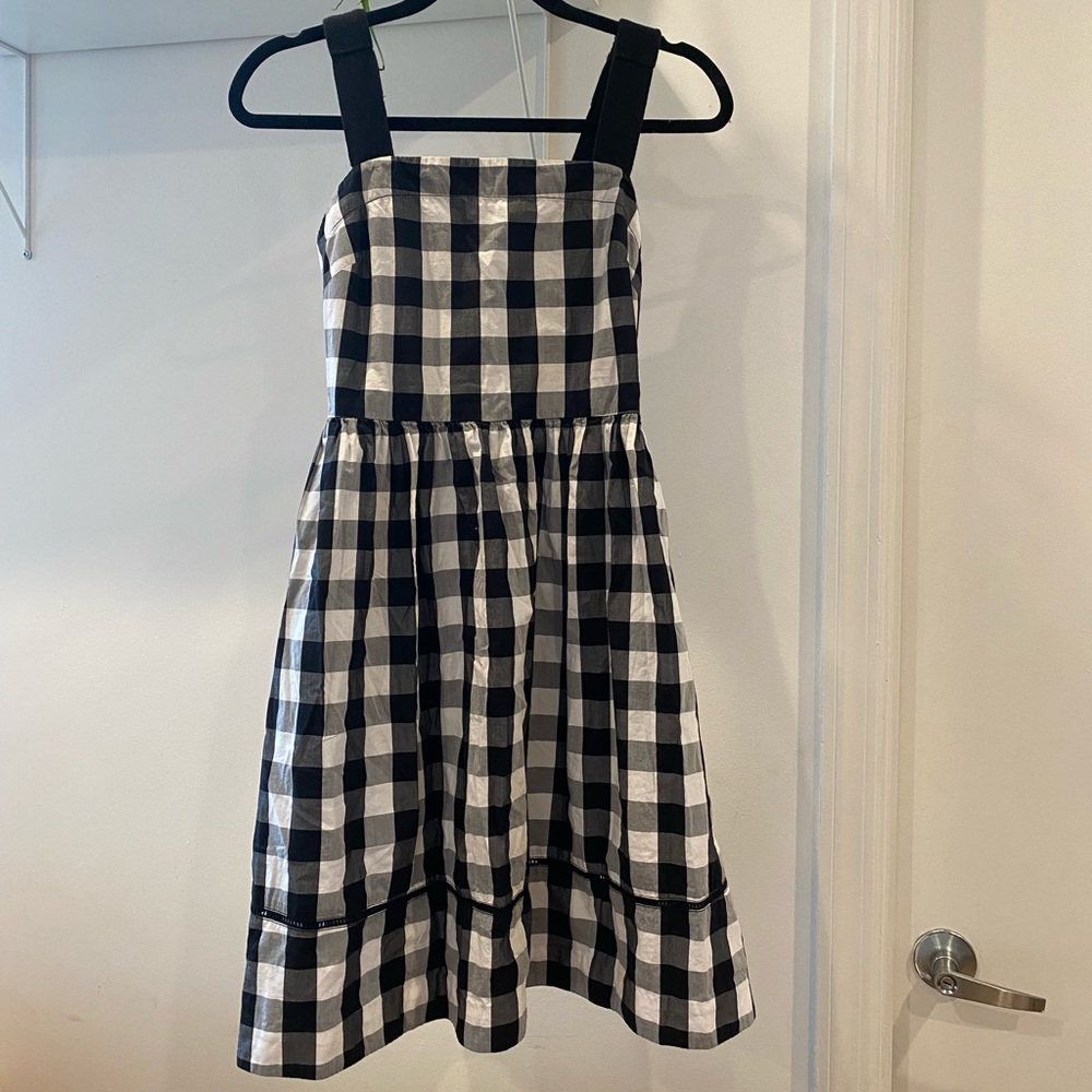 Gingham summer dress